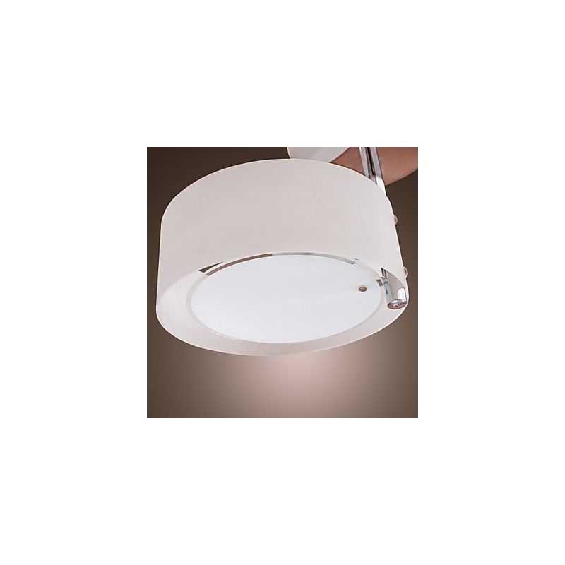 Lampadario a filo moderno contemporaneo in metallo cromato mini