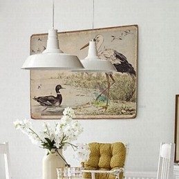 Lampada a sospensione industriale a testa singola Loft Style Restoring Ancient Ways Art Studio