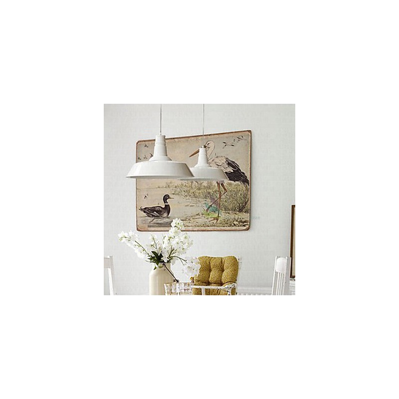 Lampada a sospensione industriale a testa singola Loft Style Restoring Ancient Ways Art Studio