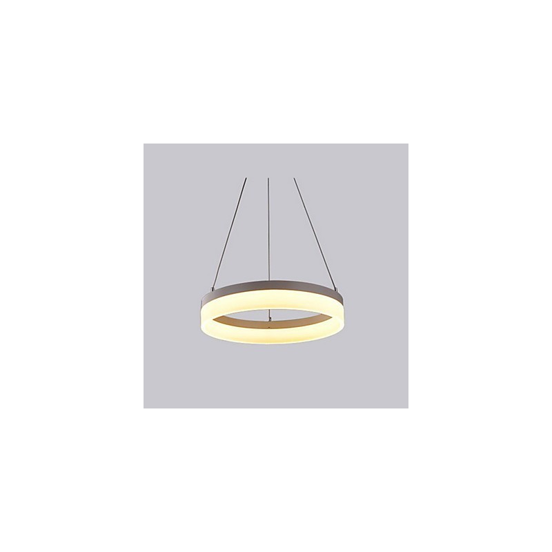 Lampada a sospensione LED moderna in acrilico a 3 livelli 24 W