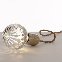 Lampada a sospensione mini vintage moderna in metallo dorato
