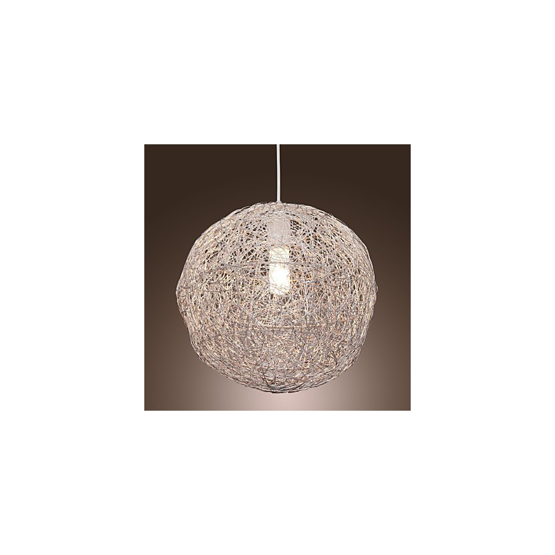 Lampada a sospensione globo moderna Mini Style cromata