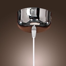 Lampada a sospensione globo moderna Mini Style cromata