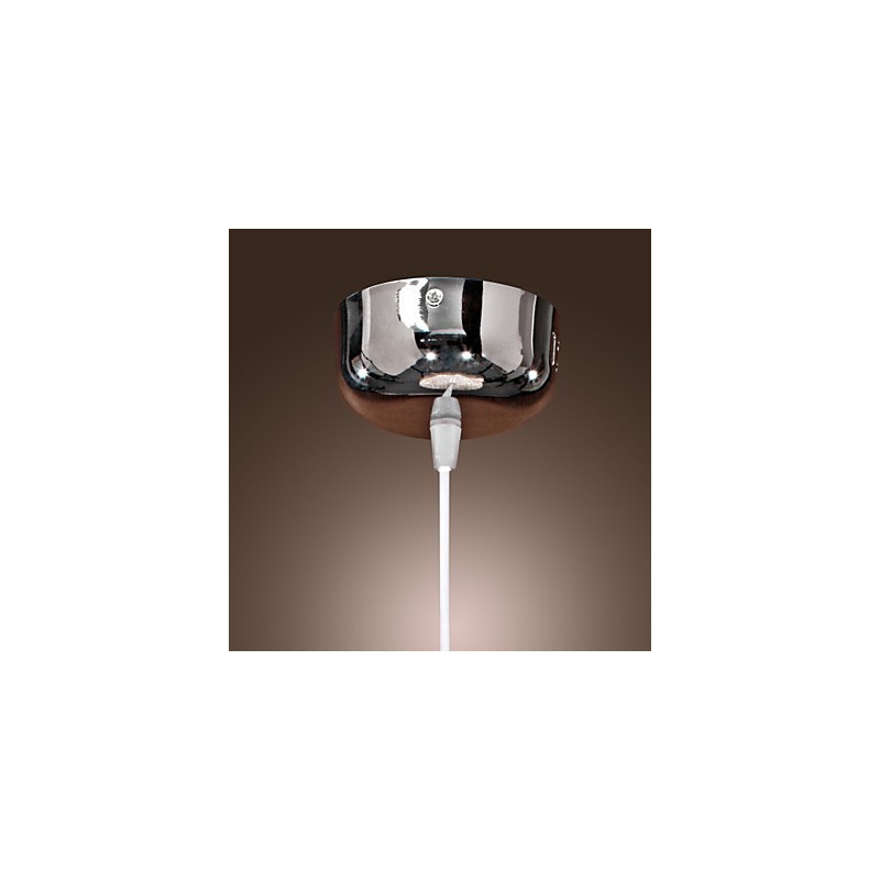 Lampada a sospensione globo moderna Mini Style cromata