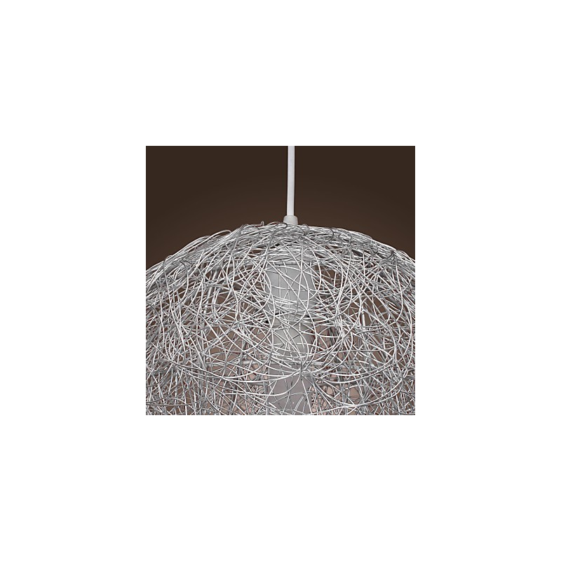 Lampada a sospensione globo moderna Mini Style cromata