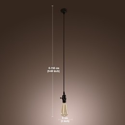 Lampada a sospensione mini vintage classica tradizionale