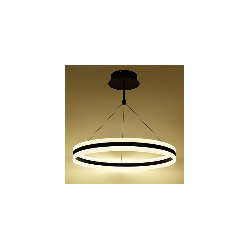 Lampada a sospensione LED rotonda in acrilico 50W, 120 cm, 100-240 V