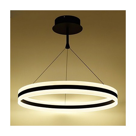 Lampada a sospensione LED rotonda in acrilico 50W, 120 cm, 100-240 V