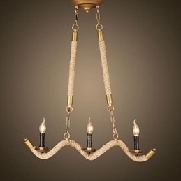 Lampadario a sospensione in metallo ottone antico rustico classico tradizionale Lodge Vintage Retro Country