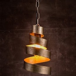Lampadario a sospensione in ferro retrò minimalista stile industriale