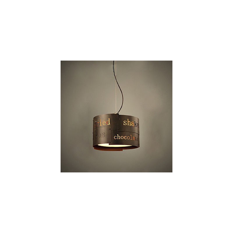 Lampada a sospensione moderna nordica in tessuto LOFT Ø 35 cm