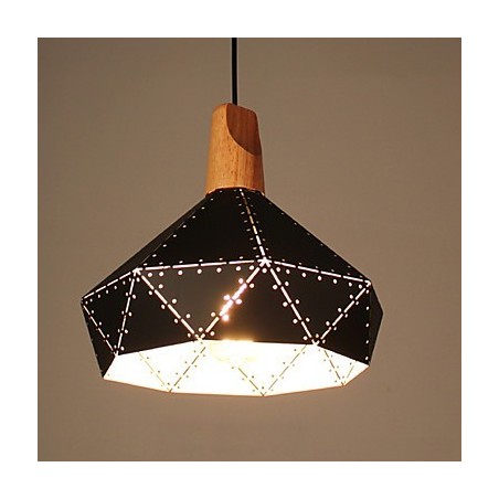 Lampada a sospensione in metallo retrò classica, semplice, per bar