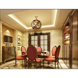 Lampada a sospensione mini in rame stile esotico, finitura ottone antico, vetro multicolore