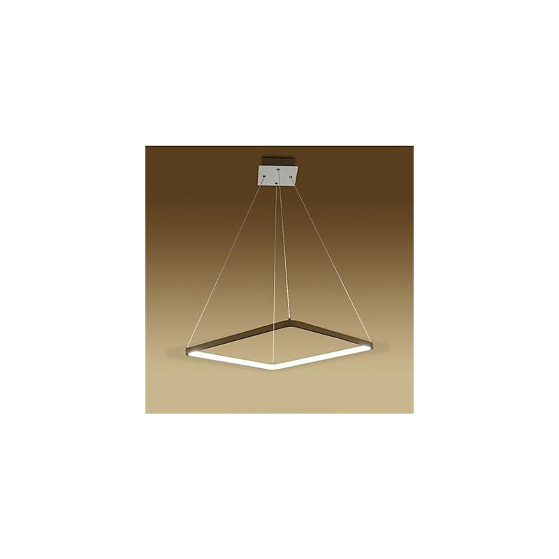 Lampada a sospensione LED integrato bianca moderna 60 cm
