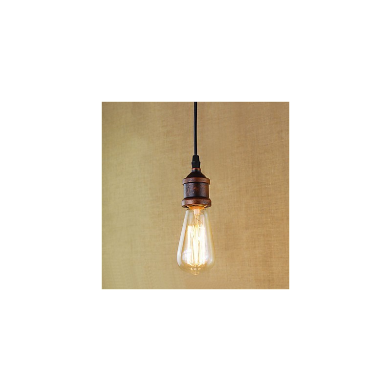 Lampada a sospensione vintage retrò in metallo regolabile