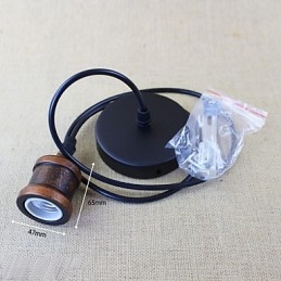 Lampada a sospensione vintage retrò in metallo regolabile