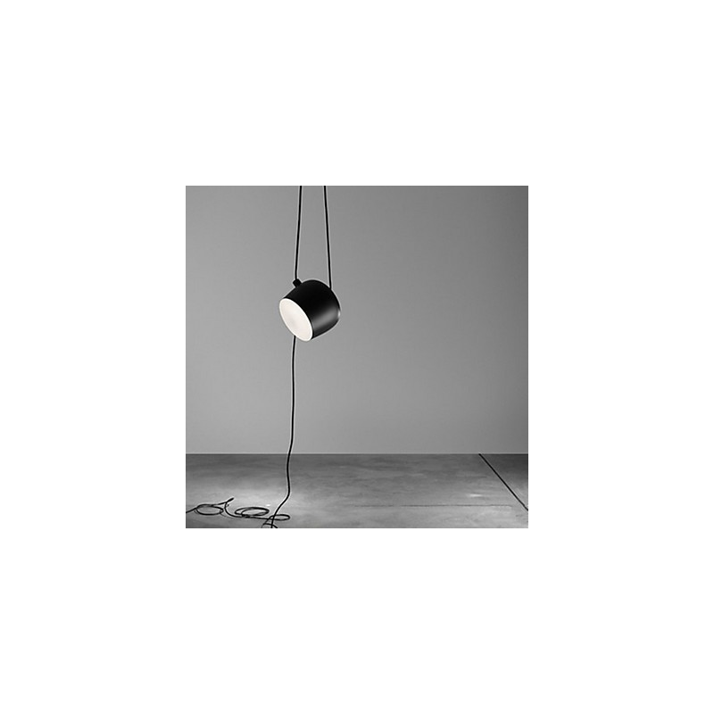 Lampada a sospensione mini in metallo dipinto moderna, regolabile, E26/E27