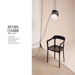Lampada a sospensione mini in metallo dipinto moderna, regolabile, E26/E27