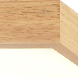 Lampada a sospensione mini moderna contemporanea country in legno e bambù